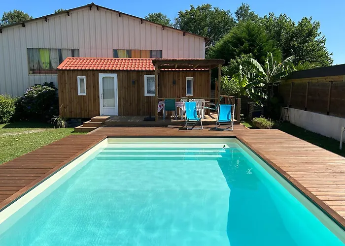 De Jardin, Piscine Chalé Seignosse